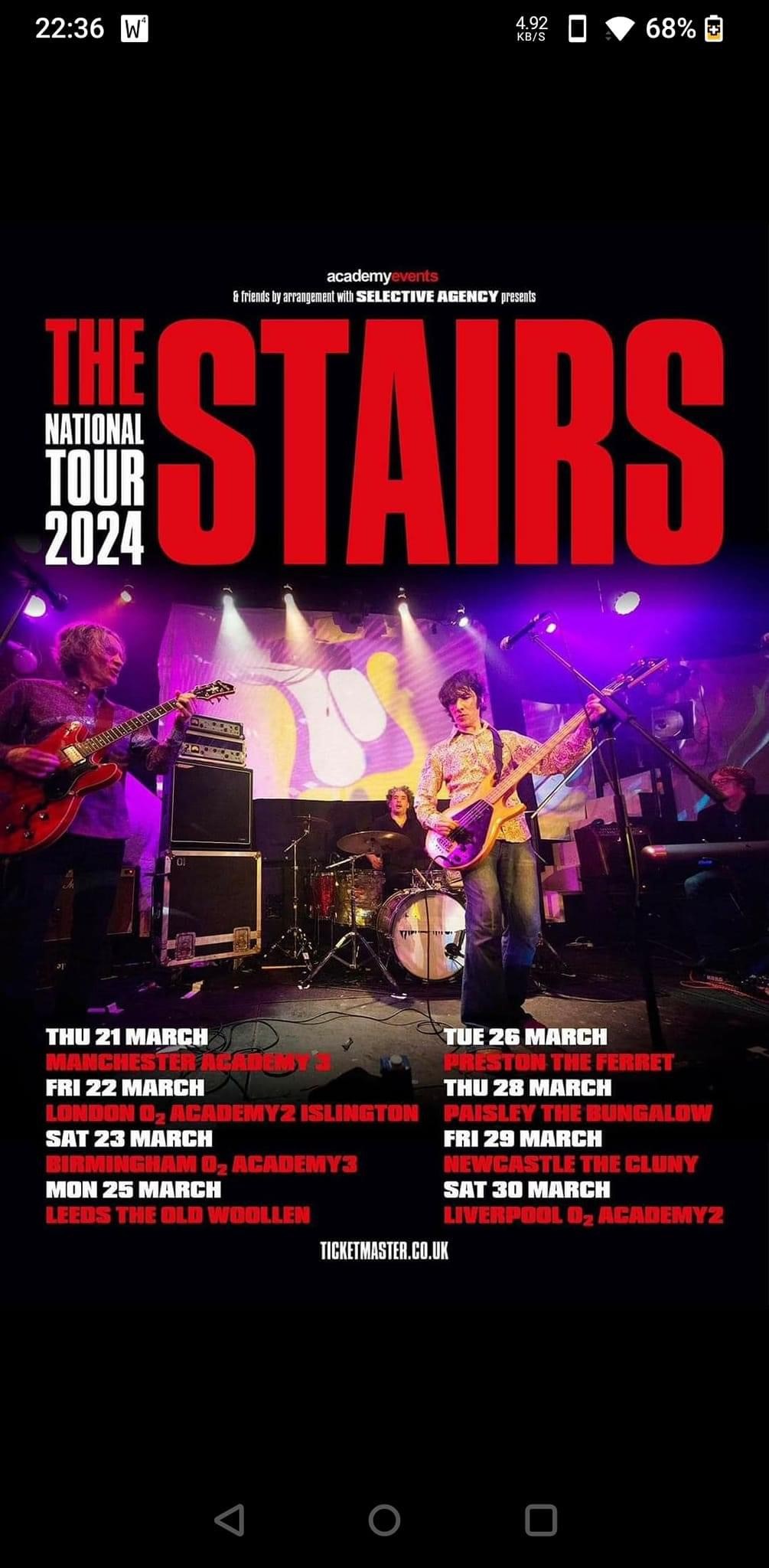 Modernist Society The Stairs announce 2024 UK Tour Dates